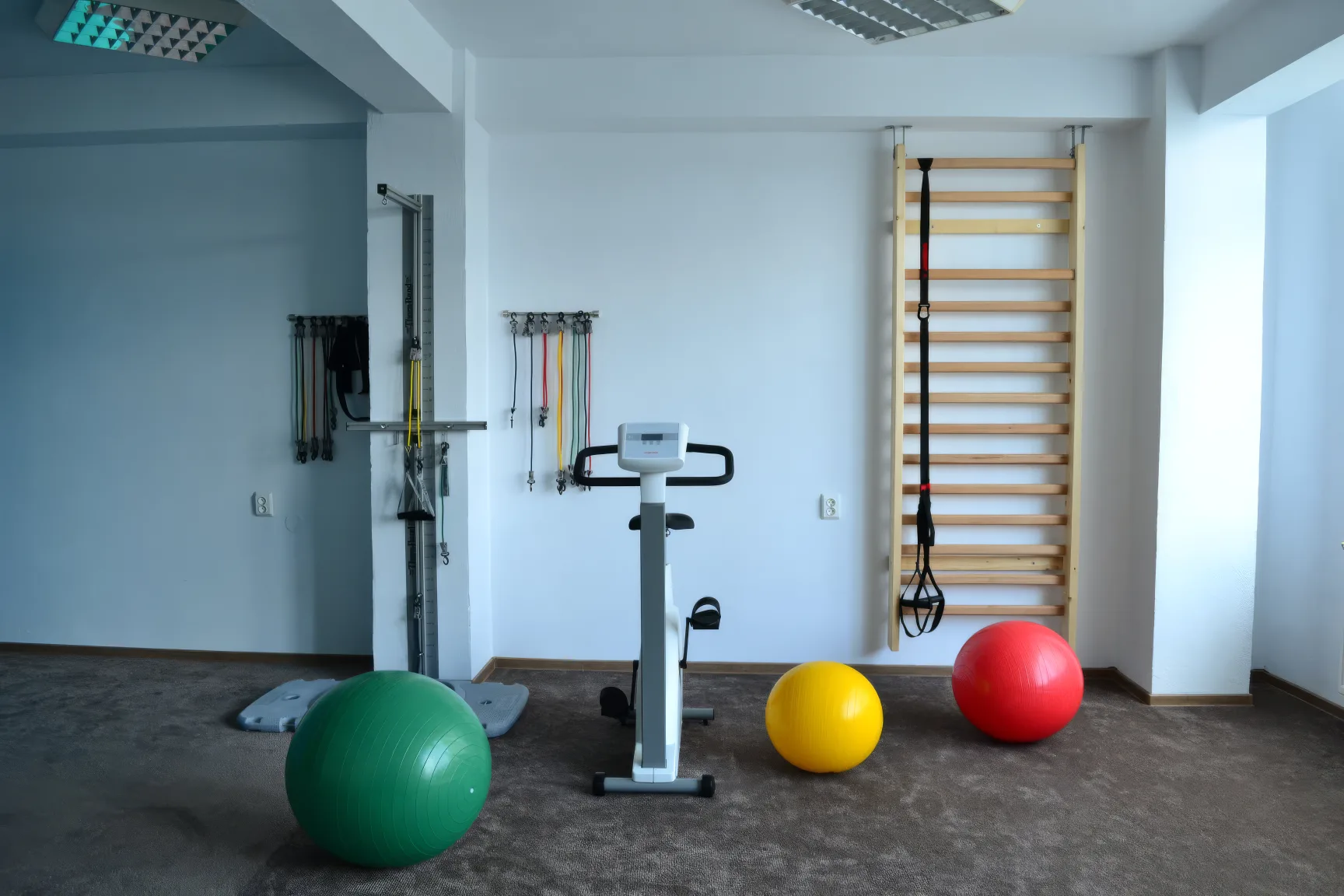 Zonă de exerciții pentru recuperare ghidată